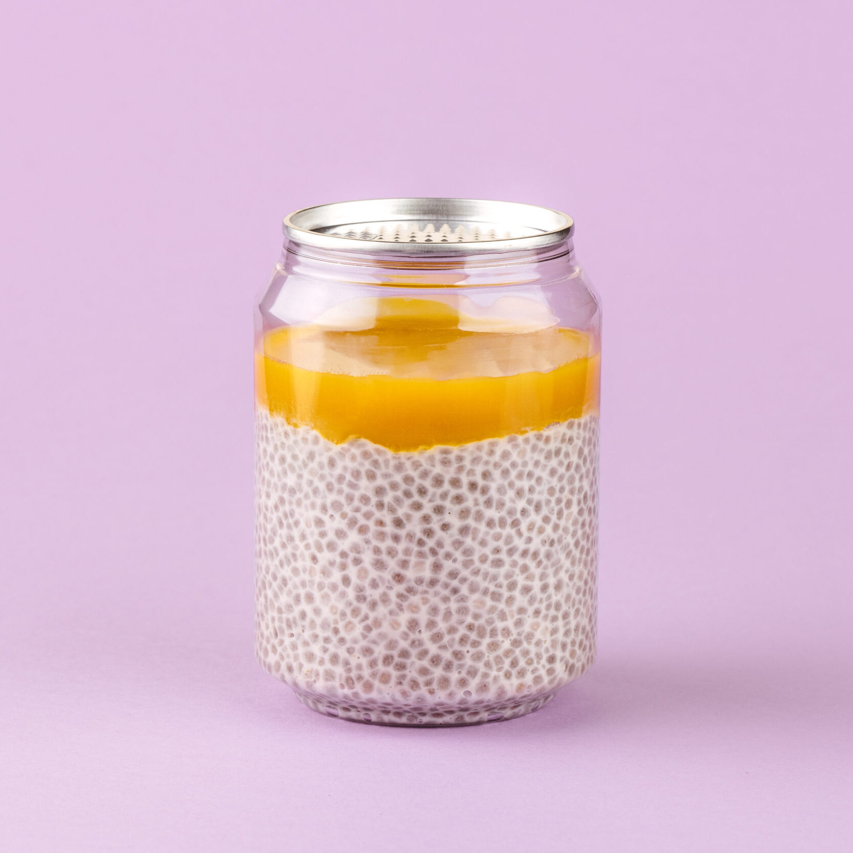 PUDIN DE MANGO Y CHIA