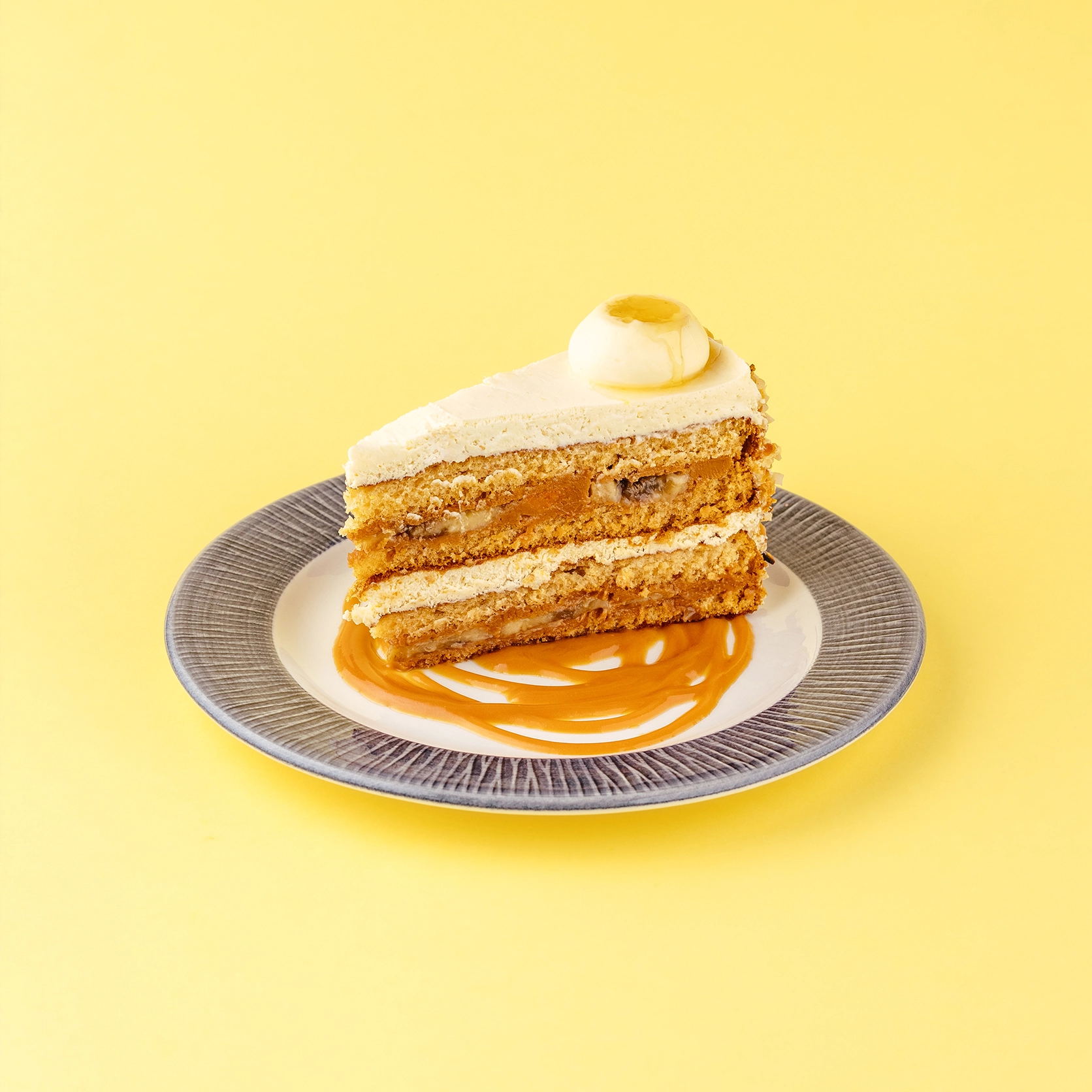 PASTEL DE PLÁTANO Y MIEL