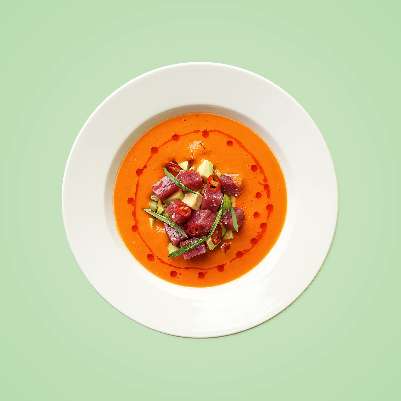 GAZPACHO CON ATUN