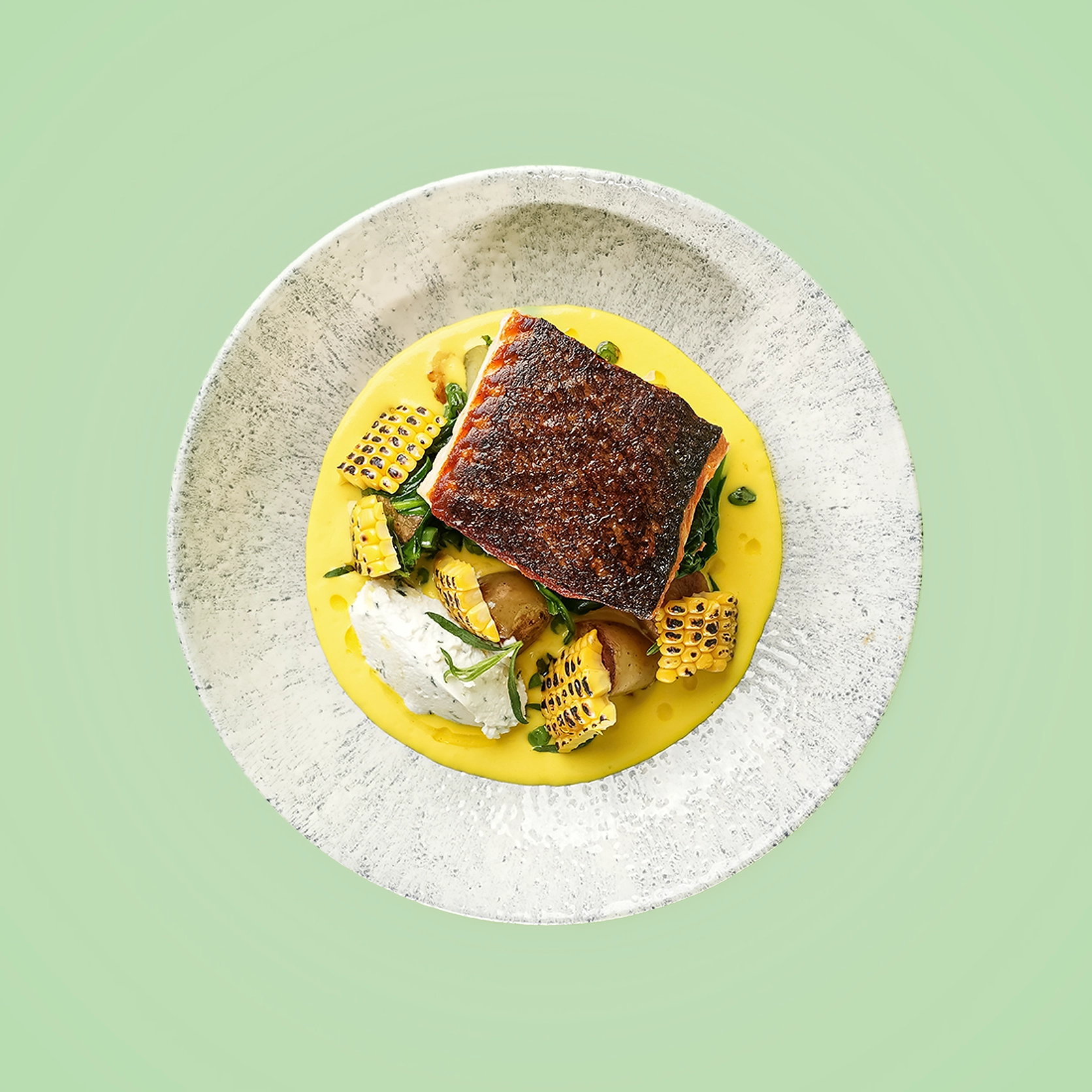 SALMON STEAK